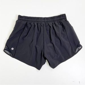 Lululemon Hotty Hot Short II Long 4" Black